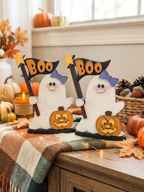 Boo Ghost Shelf Sitter
