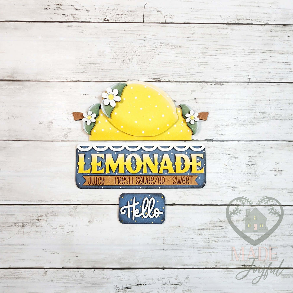Lemonade insert painted, hand-painted in Brentwood, TN.